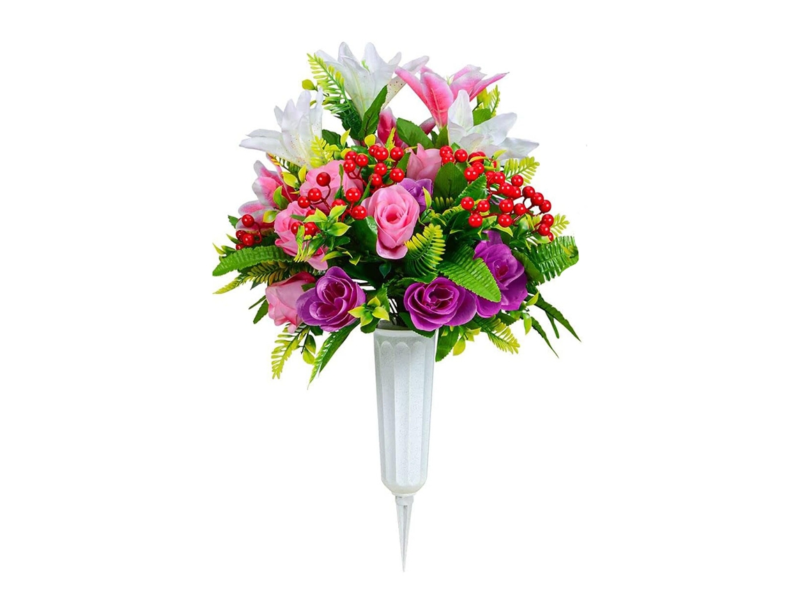Flores Artificiais, Arranjos Florais Artificiais para Cemitérios. AQUAFORGE