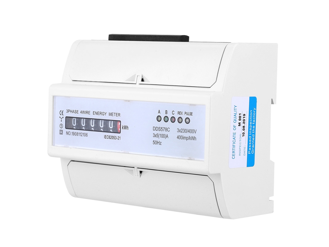 Contador de Energia Trifásico 380v Ac