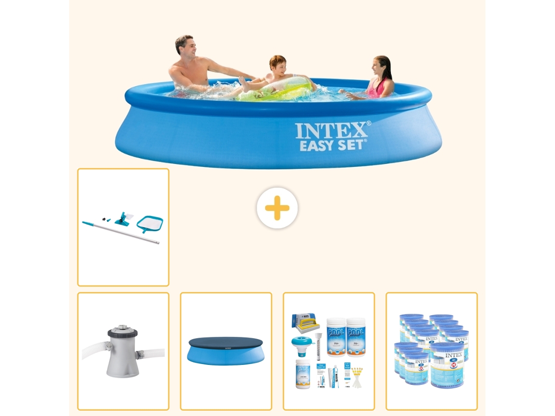 Intex Piscina Easy Set Redonda - 305x61 Cm - 6-peças Scb21