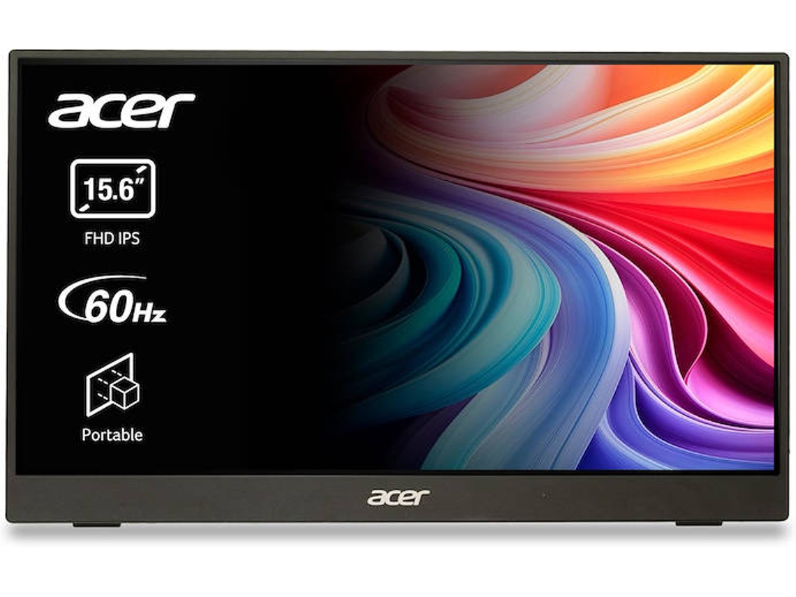 Monitor ACER PM161QB1bmiuux (15.6'' - Full HD - 4 ms - 60 Hz)