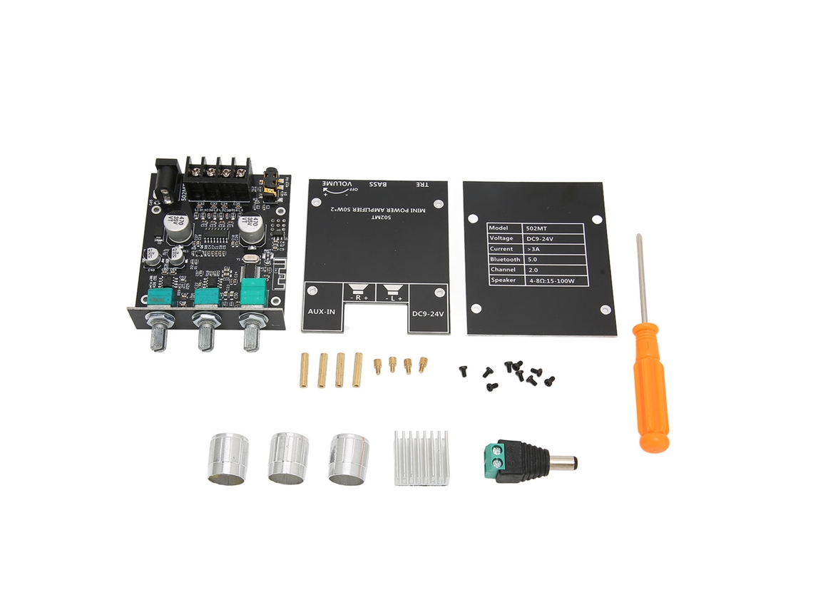 Módulo Amplificador LAXISCREED Bt 5.0 2x50w 2.0 Canais
