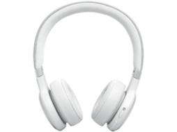 Auscultadores Bluetooth JBL LIVE670NC (On Ear - Microfone - Noise Cancelling - Branco)