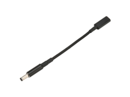 Aetheria cabo Adaptador Usb Type C Fêmea para Plug Macho 5.5x2.1mm 100w com Chip e Mark Pd Duplo