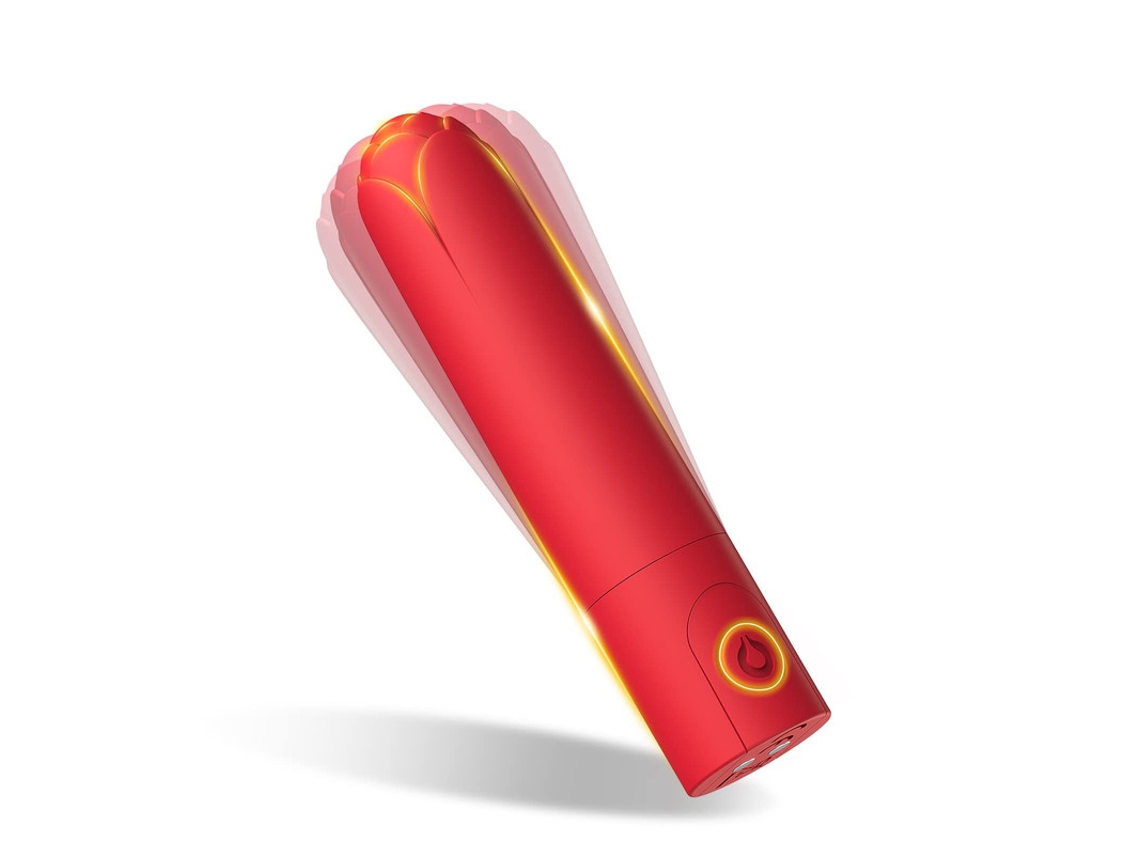 Vibrador Bullet Com 10 Modos De Vibrao Para Mulheres (vermelho) Yizhood