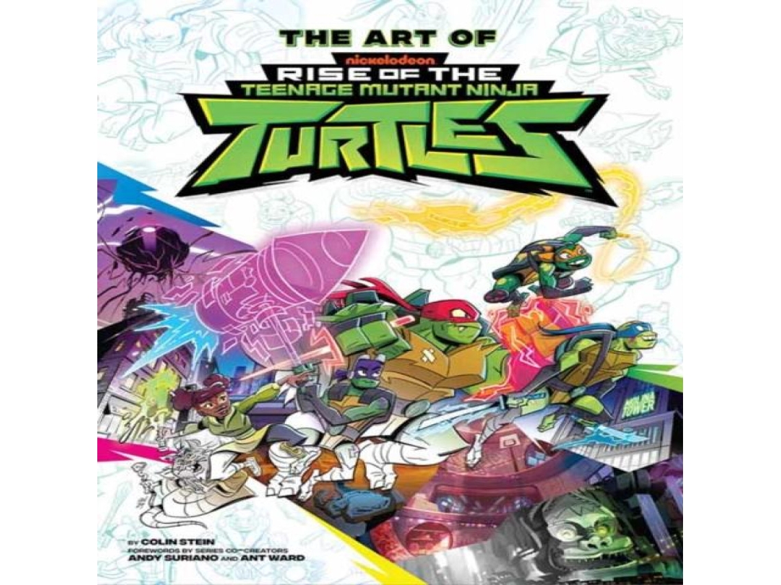 Livro Art of Rise of The Teenage Mutant Ninja Turtles de Colin Stein (Inglês)