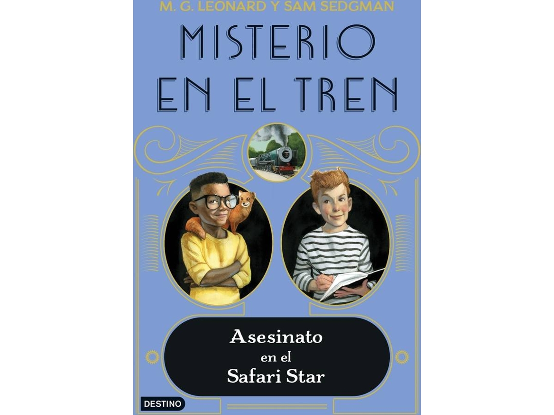 Livro Misterio En El Tren 3. Asesinato En El Safari Star de Mg Leonard (Espanhol)