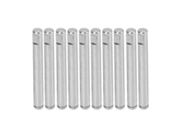 Mali 10 Pcs Eixo de Motor Sem Escova para Avião Modelo Carro Barco Rc Diâmetro 4mm Comprimento 35.4mm
