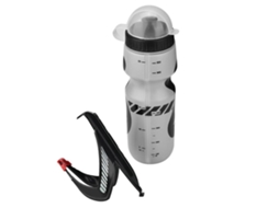 Garrafa De Água De 650ml Com Suporte Para Bicicleta, Ideal Para Ciclismo De Montanha (cinza)