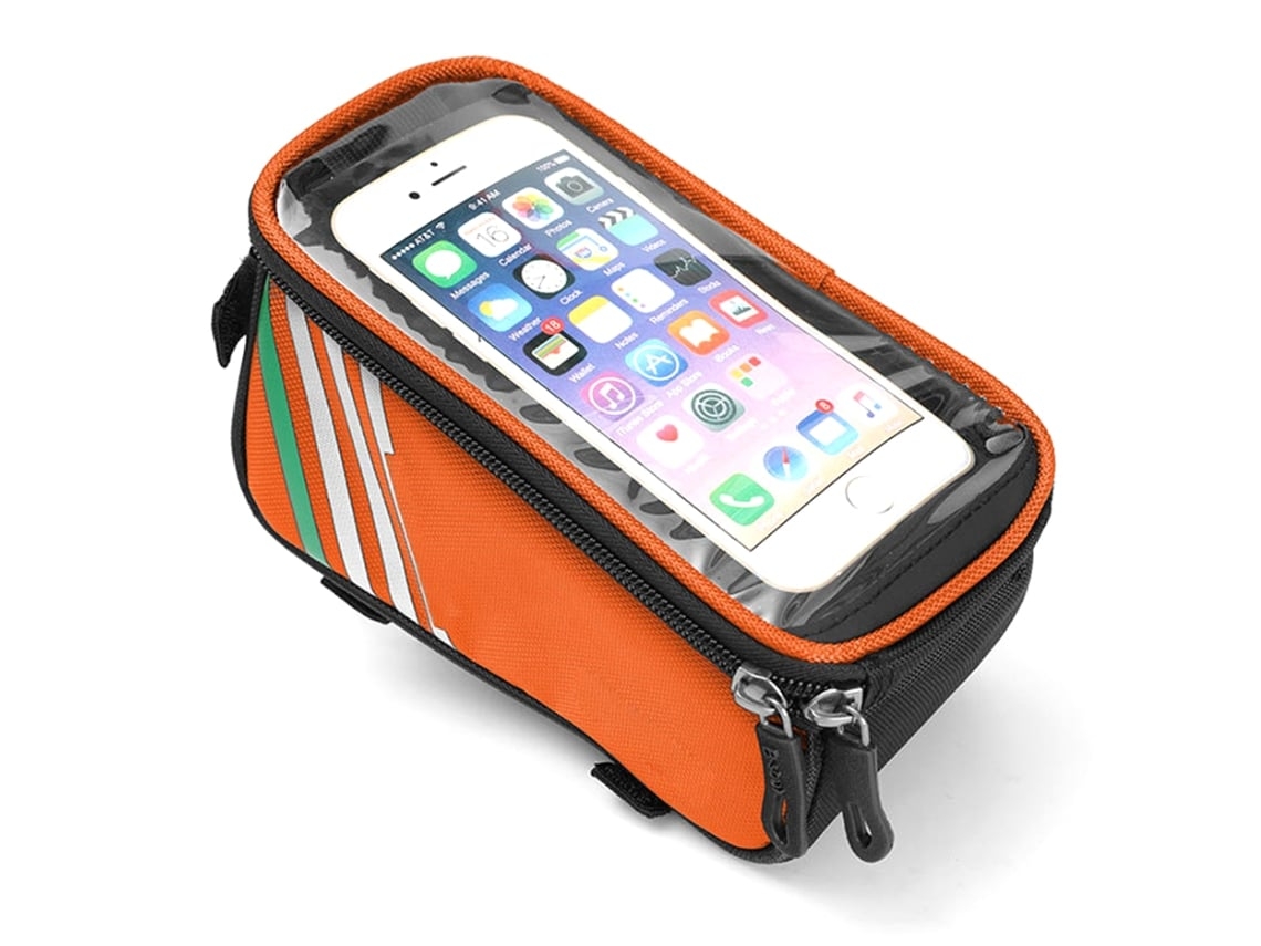 Bolsas para Quadro de Tubo Frontal de Bicicleta Pacotes de Ciclismo com Tela Sensível Ao Toque