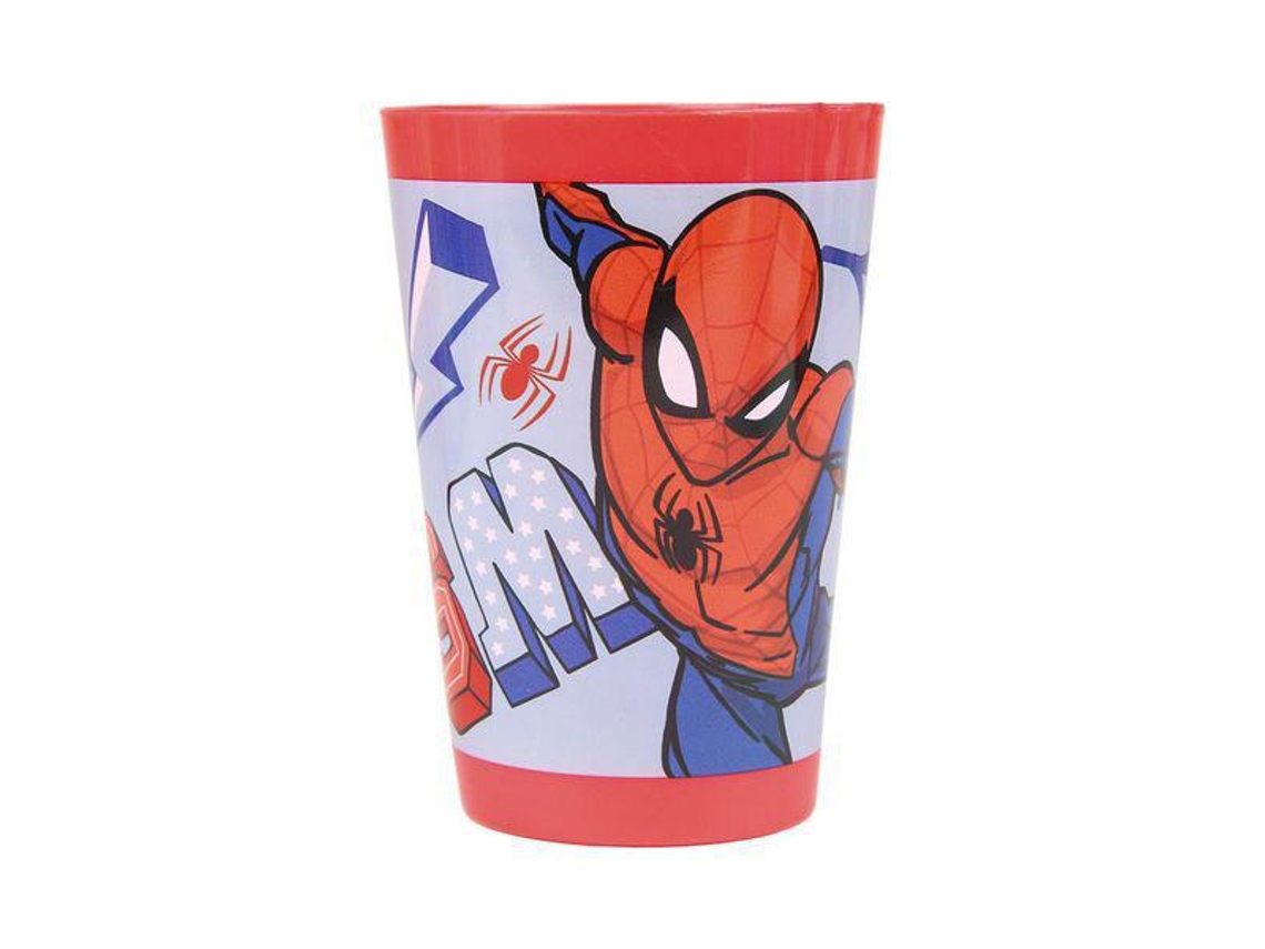 Nécessaire Escolar Spiderman 6 Pcs Vermelho Azul