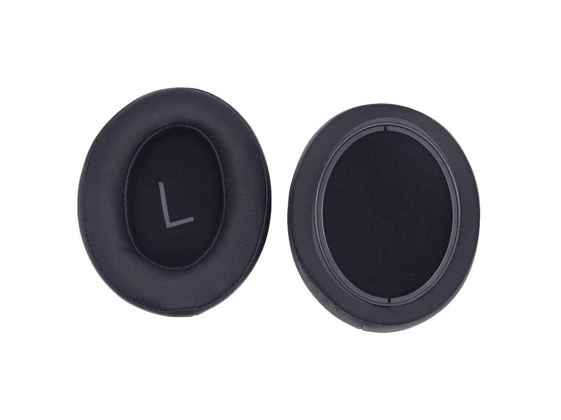 Almofadas Auriculares De Substituição Para Fio Momentum 3 3.0 Em Pele De Preto Lurelia
