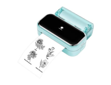 Impressora de etiquetas Phomemo M03 para celulares iOS e Android. Mini etiquetas adesivas.