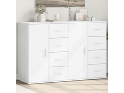 Vidaxl Aparadores 2 Pcs 59x39x80 Cm Derivados De Madeira Branco