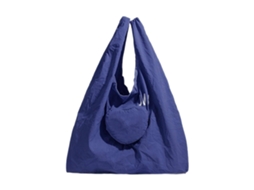 Sacola De Compras Dobrável Multiuso Em Nylon Com Lindo Padrão De Corações, Impermeável, Grande Capacidade, Compacta E Dobrável Para Uso Diário, M