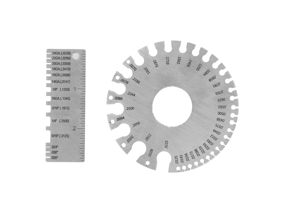 Paquímetro Primerox de aço inox, para medir diâmetro e calibre de fios, carpintaria
