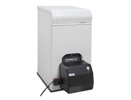 Caldera Fuel Fundición Chimenea Biofioul Sun Sannover 50 Kw Con Quemador
