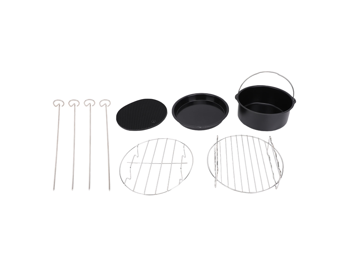 Conjunto De Acessórios Laxiscreed Para Fritadeira De Ar Em Aço Inoxidável 304 - Para Assar E Mais