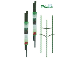 Pluvia tutor acero plastificado 16 mm x1,80 metros verde 140845