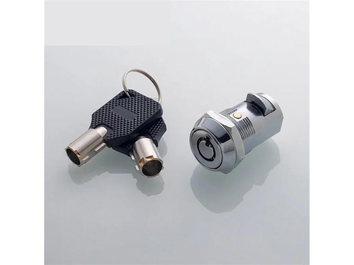 Cinet Lock Flat Key Tubular Para Caixa Eletrônica, Caminhão De Bombeiros, Trem, Máquina Industrial Ms466 H 1 Peça 818-1