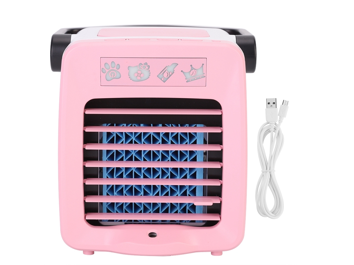Ar Condicionado Portátil Mini Cooler com Umidificador e Aromaterapia