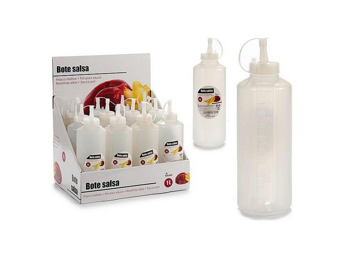Frasco Para Molhos Plástico 200 Ml