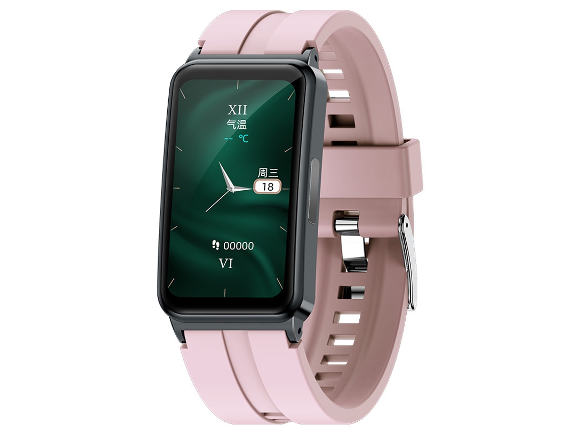 Smartwatch: Monitoramento de Temperatura Vida Inteligente Rosa GODTVAGT