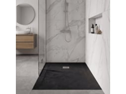 Base de Duche Espatulada MIRLO 140x90 cm com grade