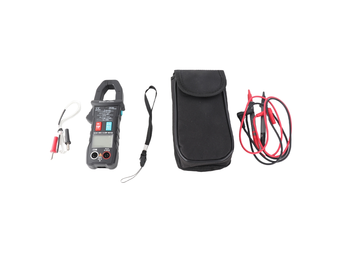 Multímetro Clamp Digital True Rms 6000 Counts S/MARCA