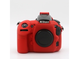 Capa para Nikon D810 Acessórios para Estojo de Câmera em Silicone CUICH (vermelho)