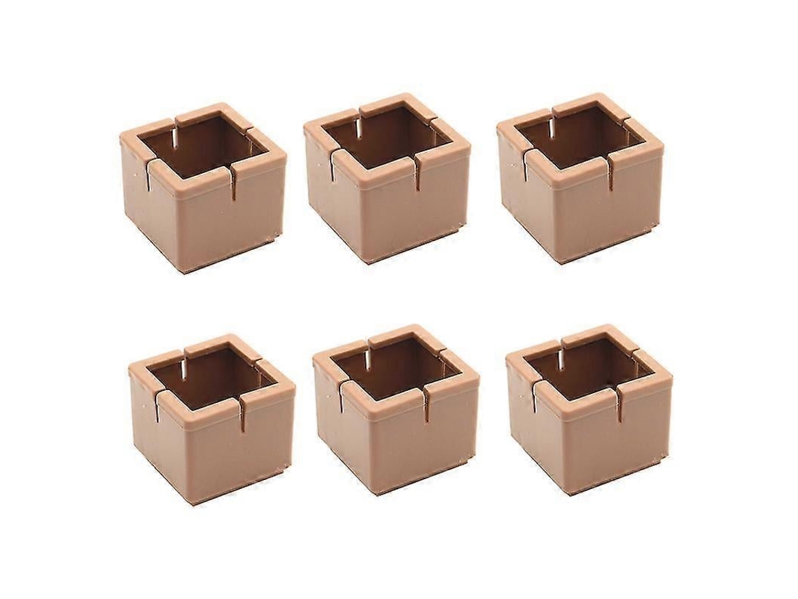 Pack 24 Protetores Silicone Pés Cadeiras Mesas Móveis. Chão Madeira.