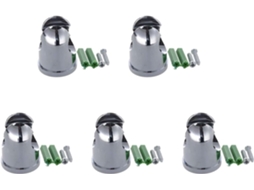 Suporte De Parede Para Chuveiro Mão Banheiro 5 Unidades 24mm