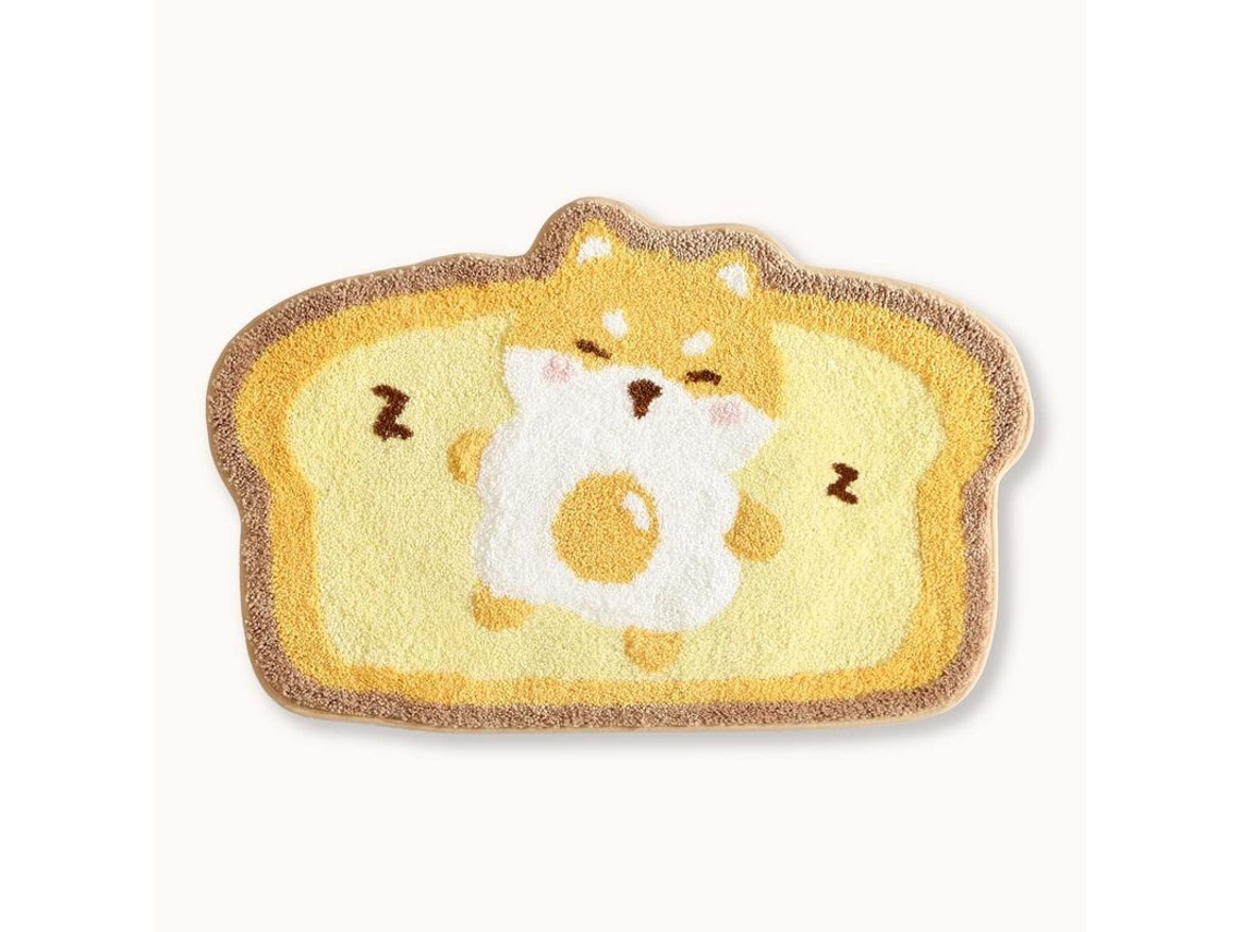 2026 alfombra de Banho Linjou Cute Cão, de Microfibra Muito Absorvente, Antiderrapante, Lavável À Máquina