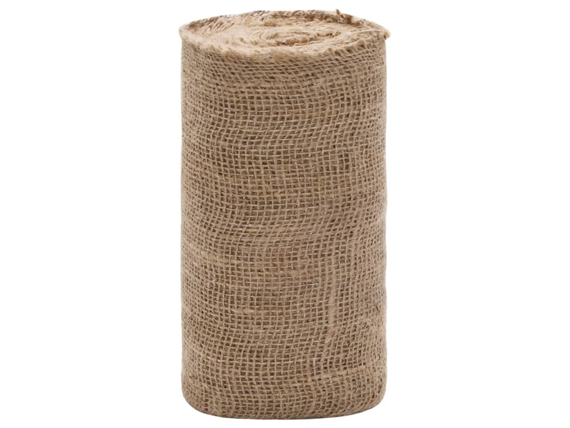 VIDAXL Rolo de Juta 0,25X25 M 100% Juta 200 Gsm