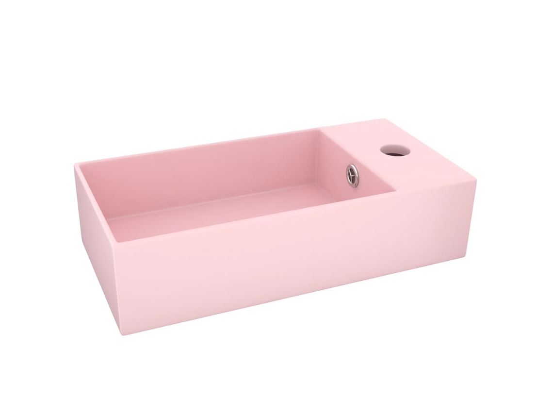 Bathroom Sink, Bathroom Sinks Vidaxl Cor-de-rosa Cerâmica (n/a)