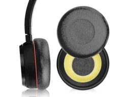 Acessórios de espuma macia para headset Evolve 65, compatíveis com Jabra Evolve 20, 20se, 30, 30ii, 40, 65+