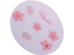 Lurelia Tapete De Rato Decorativo Kawaii, Base Antiderrapante Para Secretária, Para Setup Gaming