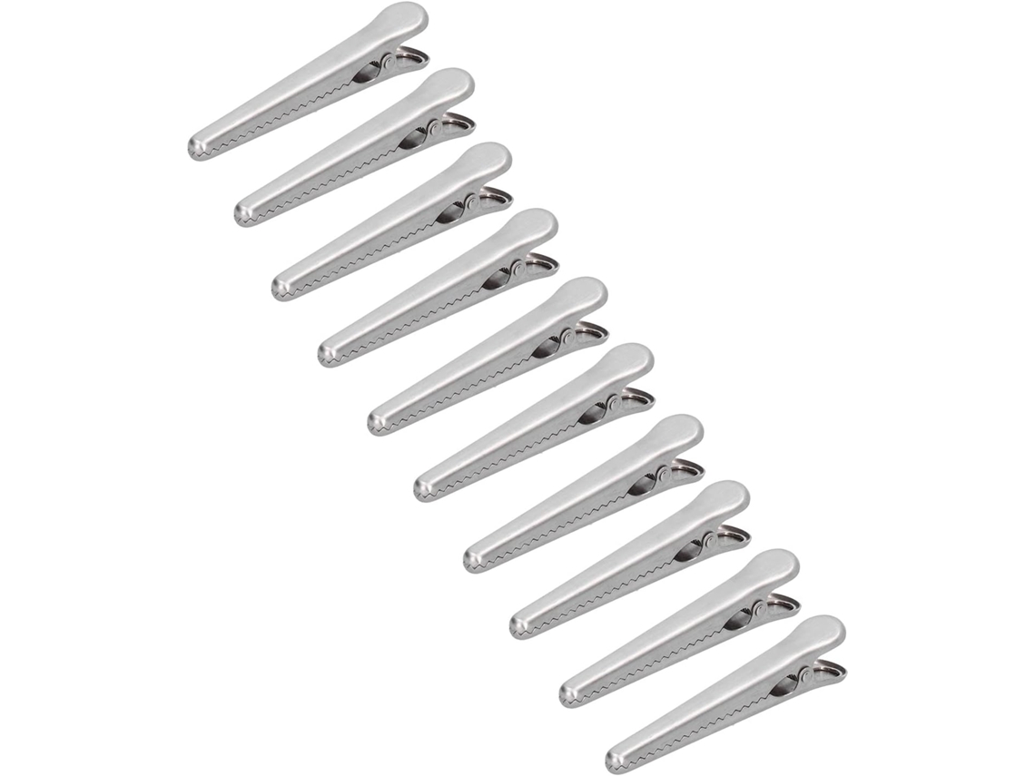 Conjunto de 10 sacos Aynefy com fecho, resistentes a furos, para alimentos.
