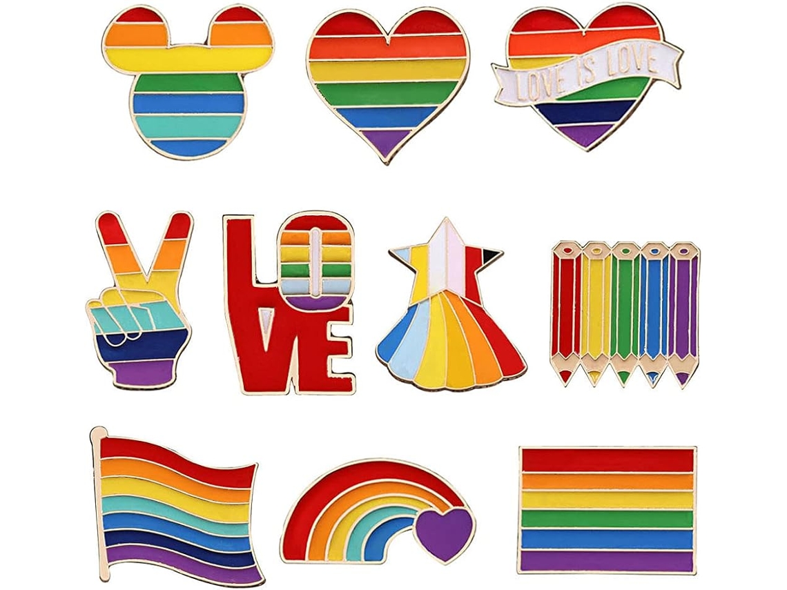 VYLARA Acessórios E Joias Engraçadas Para Presente, Broches De Esmalte De Alta Qualidade, Respeito E Incentivo À Comunidade Lgbtq, Melhor Presente Para O Dia