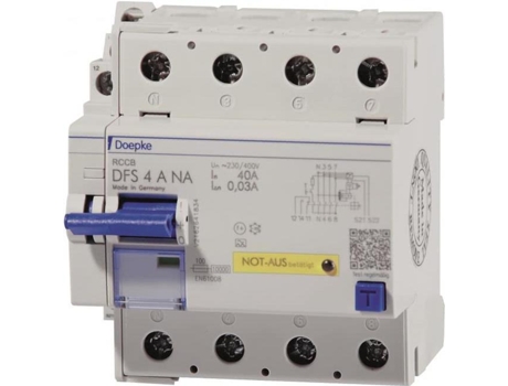 Schaltgeräte Gmbh Fi Switch Dfs4 040 4/0,03 A Na Doepke (09134841)