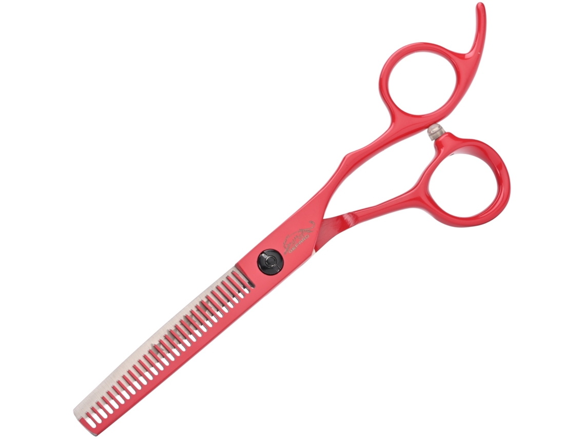 Tesoura De Barbeiro Elysve 5 Pares, 5.5 Polegadas, Design Offset, Para Destros, Corte Preciso, Acabamento Profissional