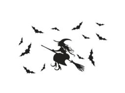 Laxiscreed Adesivos De Parede Halloween Para Janelas E Decoração De Sala De Estar