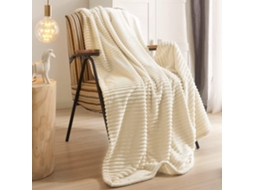 Cobertor Aconchegante, 100 X 150 Cm, Cobertor De Lã Branca Para Sofá, Macio E Quente, Cobertor Infantil, Microfibra, Cobertor Fofo-aquaforge