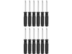 Conjunto De 12 Mini Chaves Fenda Sl4.0 Cabeça Chata, 10,6 Cm
