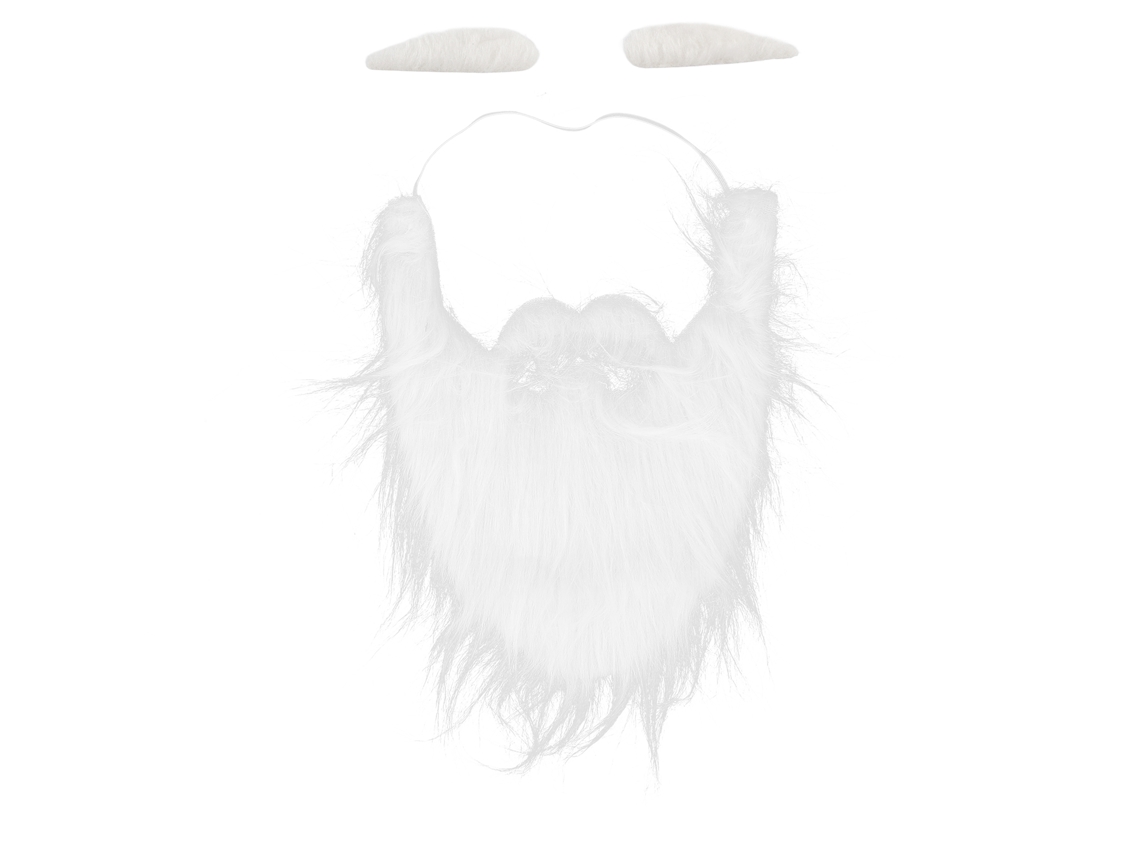 Barba De Papai Noel Ajustável Elástica Para Natal