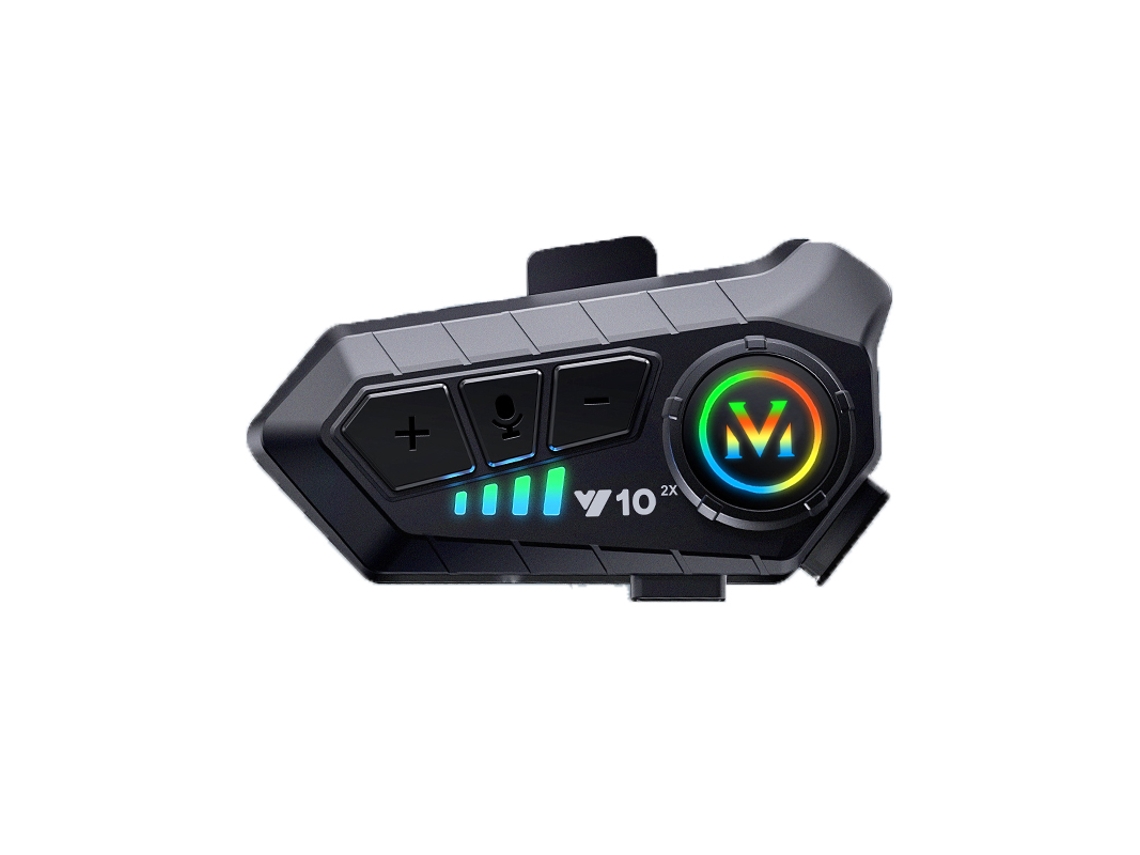 Fone Bluetooth V10 para Capacete de Motocicleta com Microfone BRILVIBERA