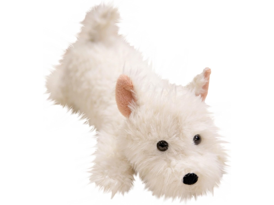 Cachorro Pelúcia West Highland White Terrier - Fofo E Macio