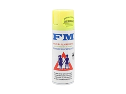 Pintura Spray Fluorescente Amarilla 200ml Bote Fm