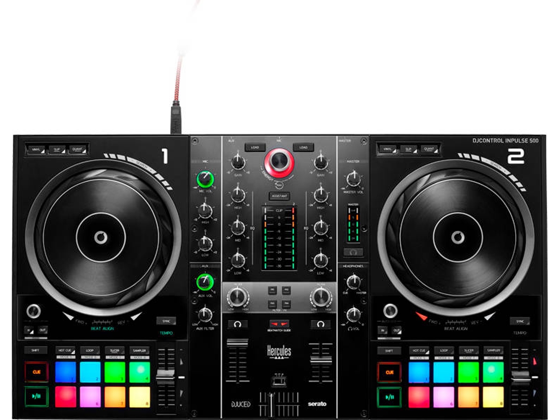 Controlador DJ HERCULES Inpulse 500