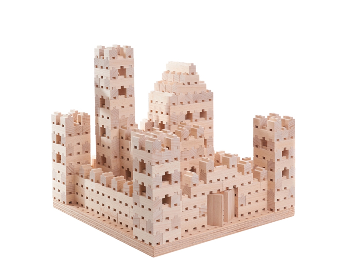 Brinquedo De Blocos De Construção Eduplay Plug In Bricks, 537 Peças Multicoloridas