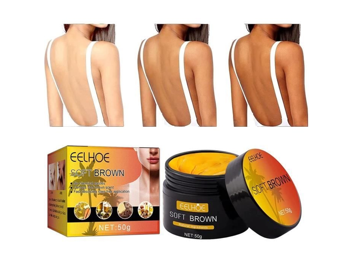 Gel Bronzeador Gel Bronzeador Intensivo Luxuoso Marrom Macio Creme Bronzeador para Espreguiçadeiras e Sol Ao Ar Livre 1 Unidade
